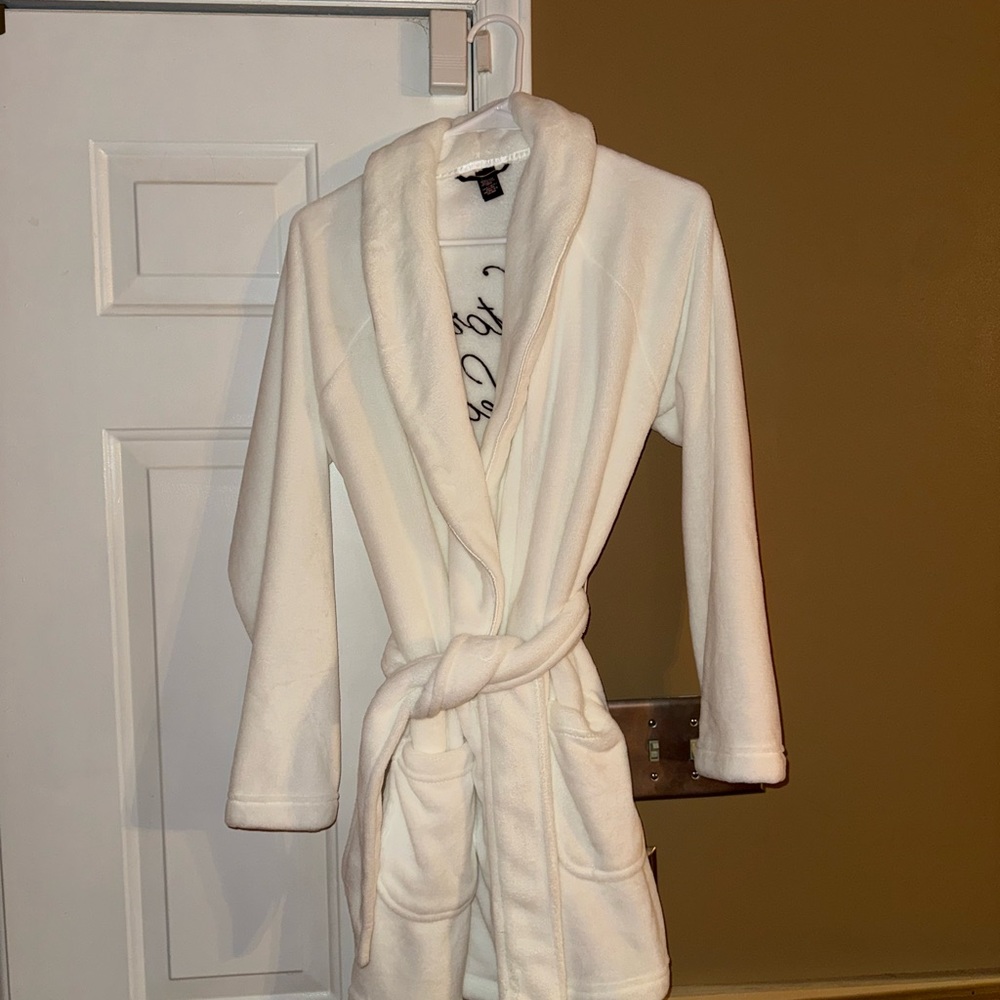 Cozy White Bathrobe